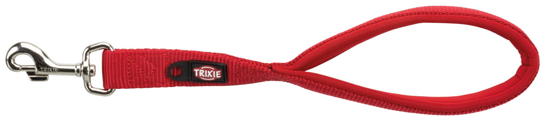 Trixie Designed in Germany, Premium Short Dog Leash with Padded Hand Loop, Fits: M-XL, 20 kg or More (Poodle, Bull Dog, Lab, Husky) Dogs, 37 cm/25mm, Red (B07KVDJ9KB) Amazon Price History, Amazon Price Tracker