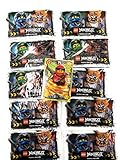  Lego Ninjago Trading Card Game Serie 3: 10 Packungen a 5 Karten + Limitierte Bonus Karte LE2 Spinjitzu Meister Kai