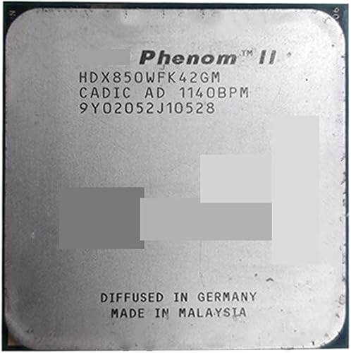 CPU Phenom II X4 850 X4-850 HDX850WFK42GM CPU Processor Quad-Core (3.3Ghz 4M 95W) Socket AM3 938 Pin Responsive and Powerful