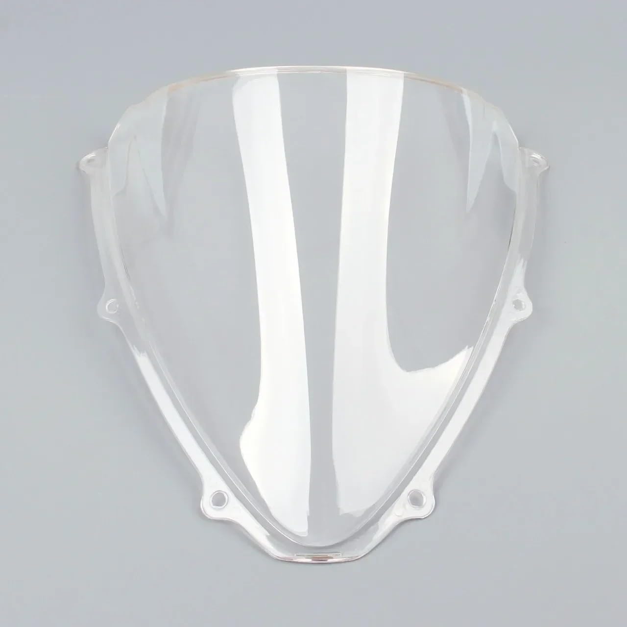 NLNGNZBZTP Windscreen Windscreen Motorcycle Windshield For Suzuki For GSXR 600 For K7 For GSX-R 750 ForK6 2006 2007 For GSX-R600 Screen Double Bubble Deflectors(Clear)