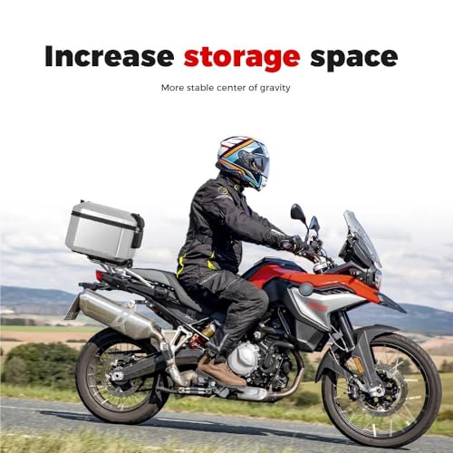 Support arrière de moto pour fixer une boîte à bagages stable