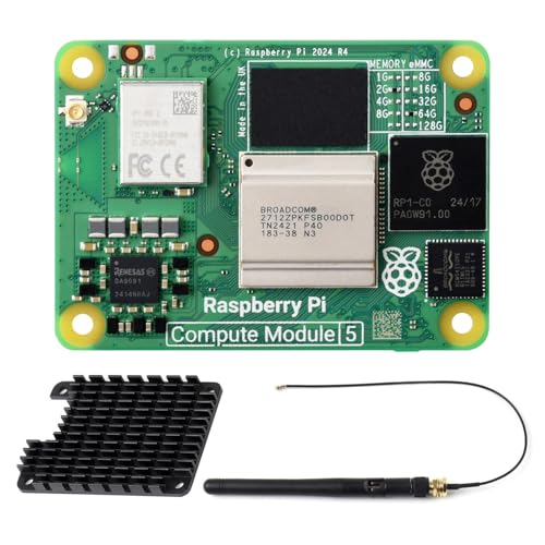 Compute Module 5 enables you to leverage Raspberry Pi 5's powerful hardware and optimised software stack in your own custom systems and form factors.