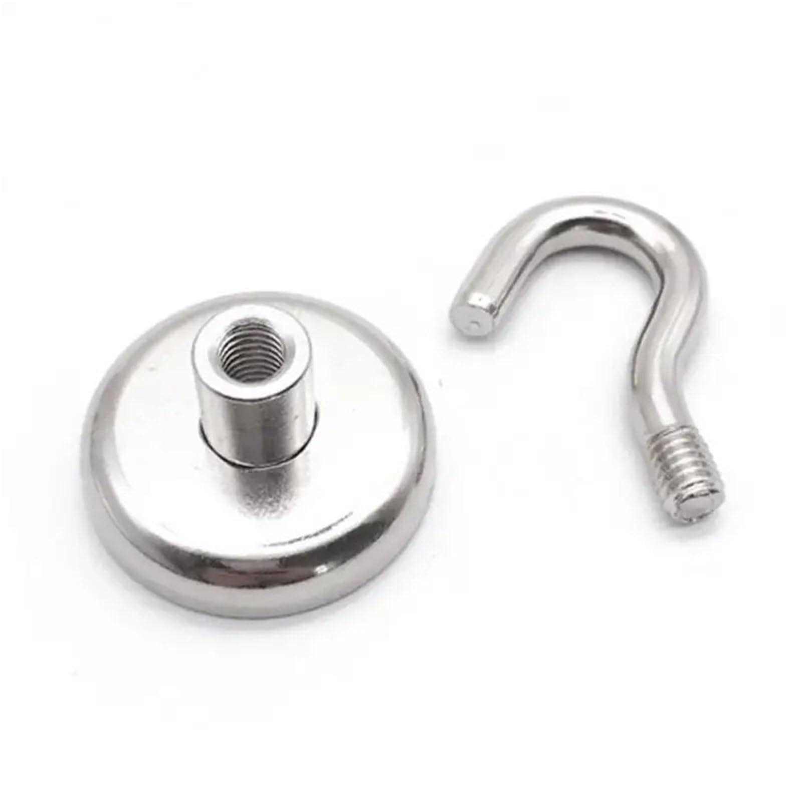 Ganchos magnéticos de 8 Uds., potente colgador magnético for tazas, perchas for colgar llaves, abrigo, gancho for pared Para Cocina,Dormitorios(D36)