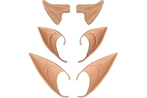 Lusofie Cosplay Fairy Pixie Elf Ears - Soft Pointed Up Costume Masquerade...