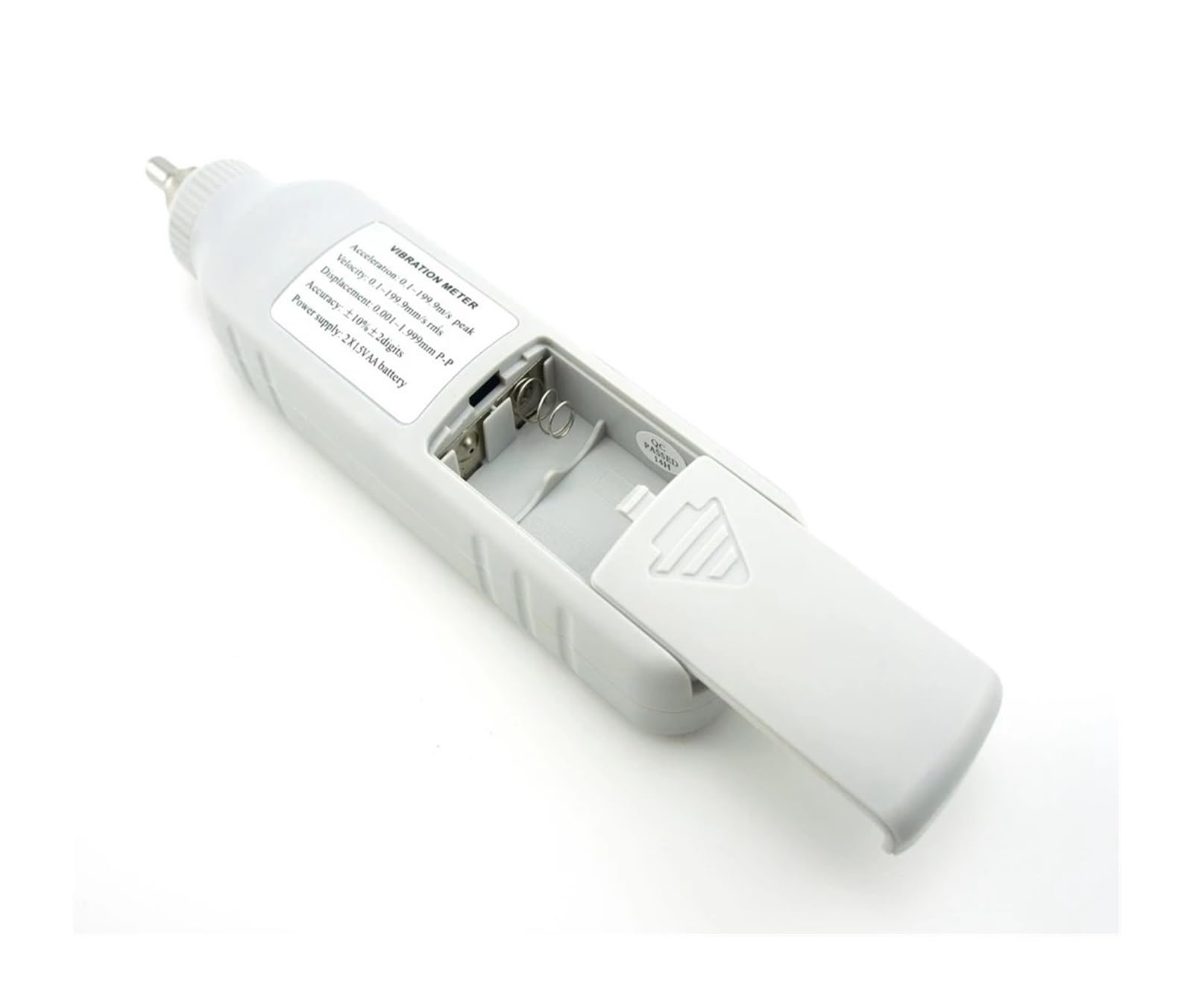 Vibrationsmesser, AS63D Taschenvibrometer, Stiftvibrationsmessrät Tester Messrät Analysator for den Langzeitbrauch
