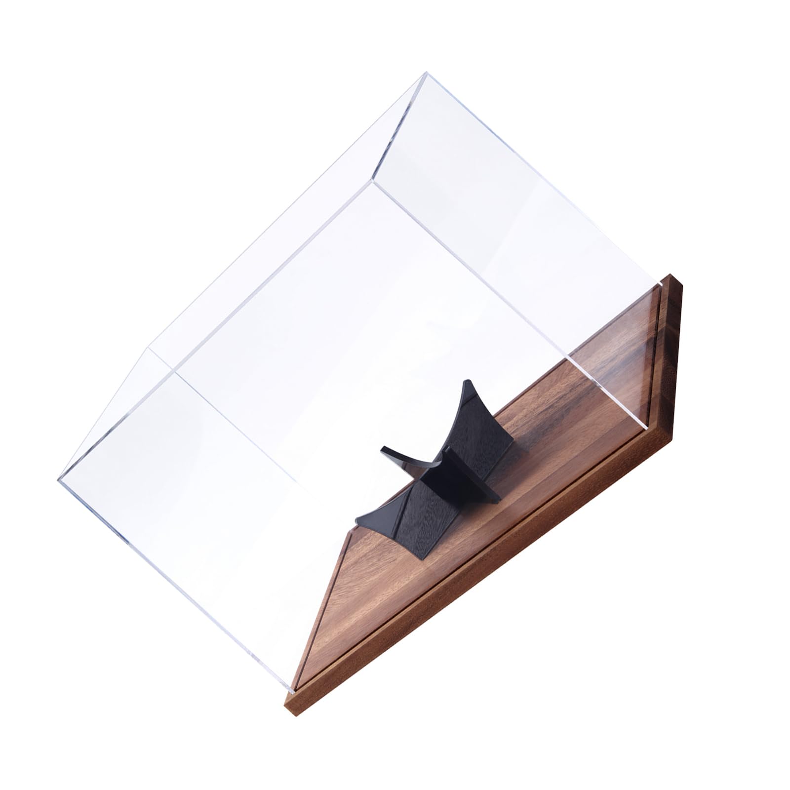 Full Size Football Display Box Sports Collectible Container Acrylic Dustproof Clear Ball Holder Organizers Enduring Football Display