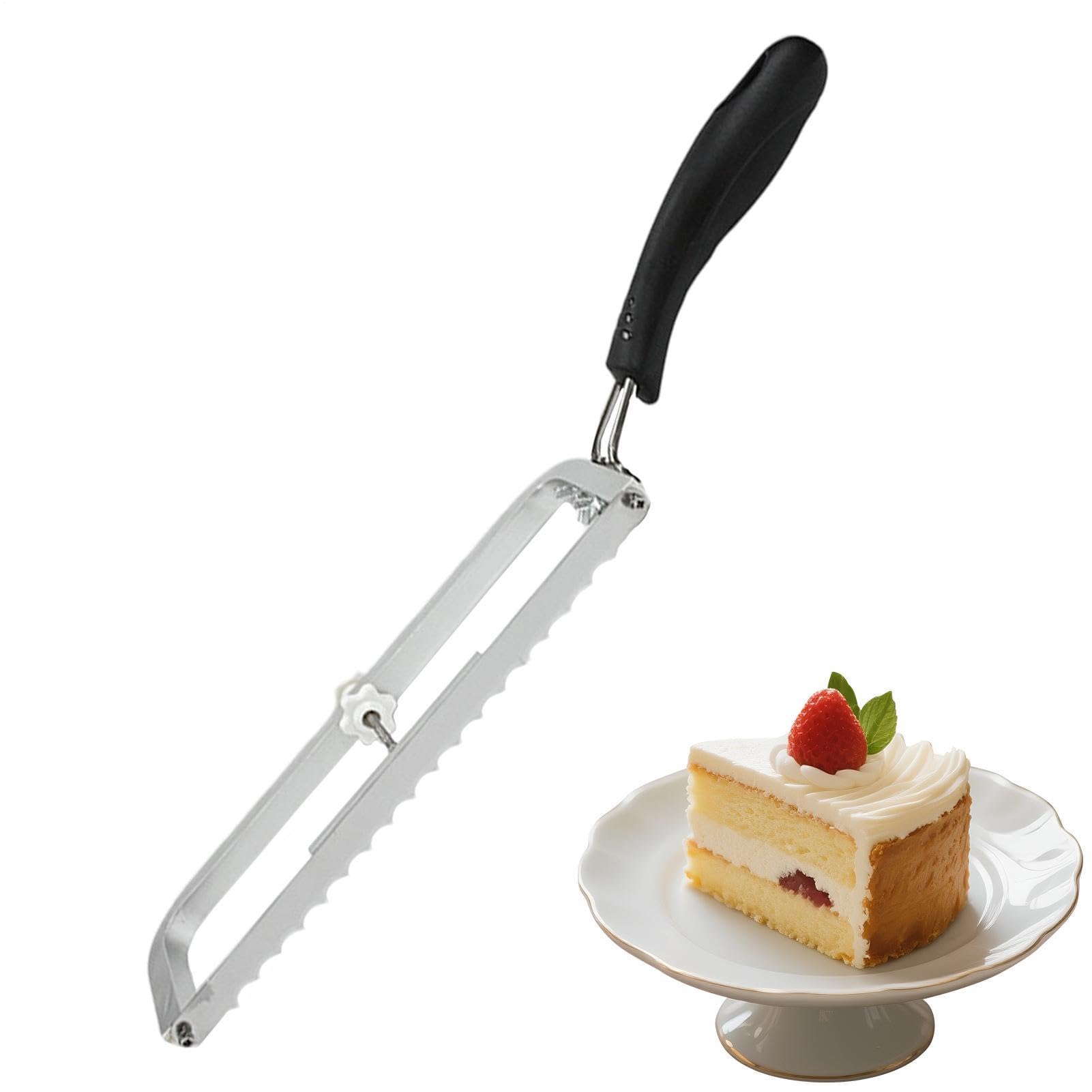 Rebanador De Pan Para Sándwich Cortador pan serrado ajustable | Cortador Culinario Bagels Para Hogazas Pasteles Sándwiches Masas Bagels Tostadas Hogar Cocina Repostería Restaurante
