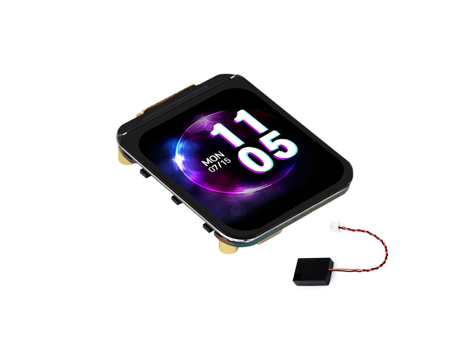 ESP32-C6 1.69inch Display Dev Board, 240×280 262K LCD, 32-bit RISC-V Processor, Support Wi-Fi 6, IEEE 802.15.4 (Zigbee 3.0 and Thread), and Bluetooth 5, Support AI Voice Interaction