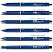 Pilot Azul Frixion Clicker Retráctil Fino Punta redonda Borrable Plumas Pluma 0.7mm Punta Plumilla 0.35mm Línea BLRT-FR7 (Paquete De 6)