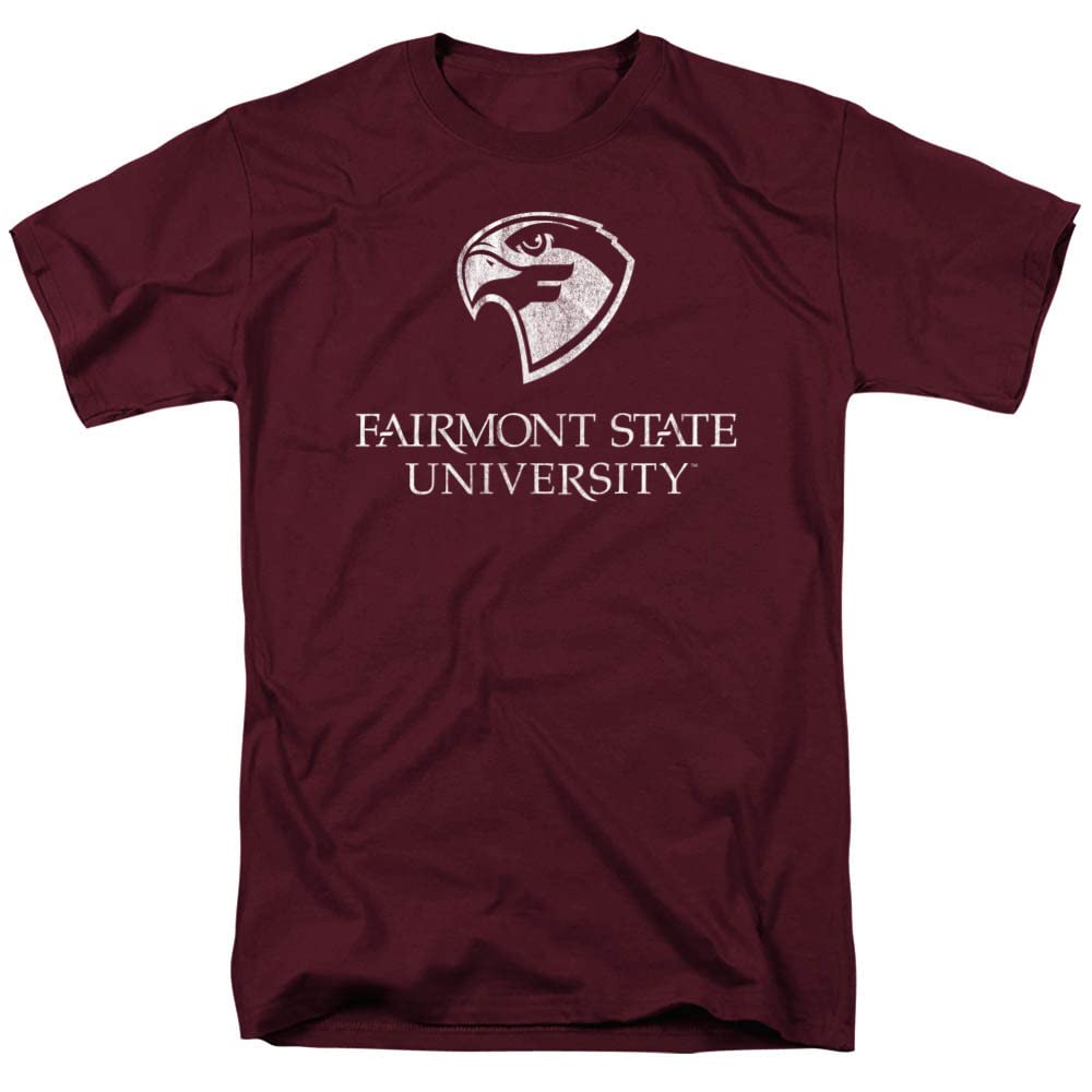 LOGOVISION Official Collegiate Distressed Primary Logo Adult T-Shirt Collection — view 234