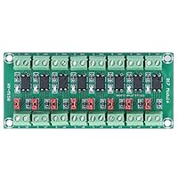 DEWIN Optokoppler Isolationsmodul, Optokoppler Isolationplatine Modul 3,6V-30V Optokoppler Isolation Board 8 Kanal von 817 Treiber Photoelektrische Isolierte Modul