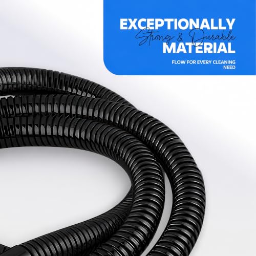 Image of Amazon Basics Stainless Steel Flexible Health Faucet Hose Pipe (1.5 Meter) | Rust-Proof Chrome Finish | Leak-Resistant Shower Hose for Jet Spray & Hand Shower | Universal Bathroom Connector