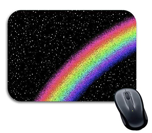 Image of Anti-Skid Mathematics Board Designer Gaming Mouse Pad for Laptops Desktop PC Gaming Wireless Mouse for Girls and Boys ((Ranbow))