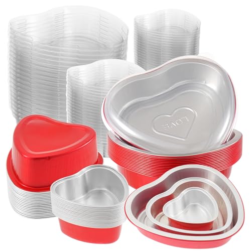 50 Heart Cake Pans for Valentine's Baking - $19.99 - Image 2