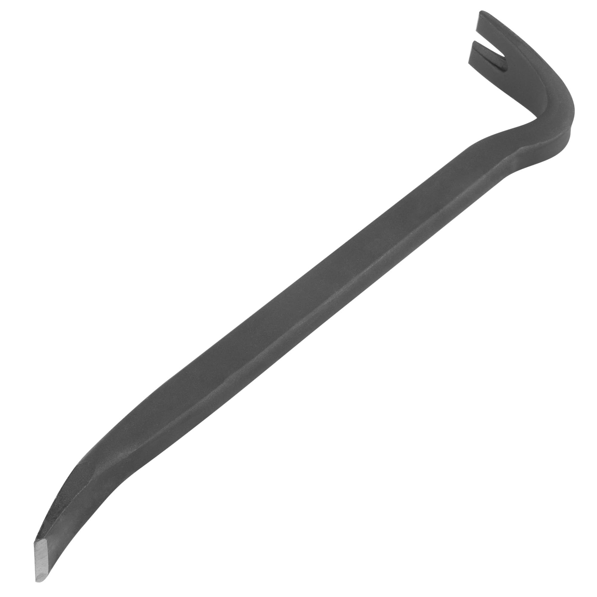 Hardys Men's Black Hand Tools - Heavy Duty, 24" Treated Carbon Steel Crow Bar, Swan Neck Wrecking Bar With Chisel End, Ideal Tools For Crow Bars For Lifting Floorboards, Removing Nails
