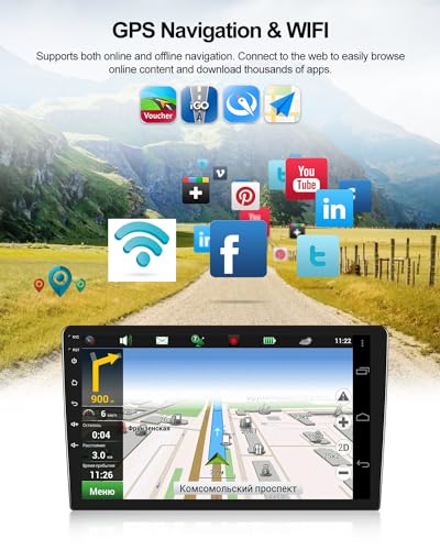 CAMECHO 2G+64G Android 13 Bilradio för Kia Sportage 2010–2016