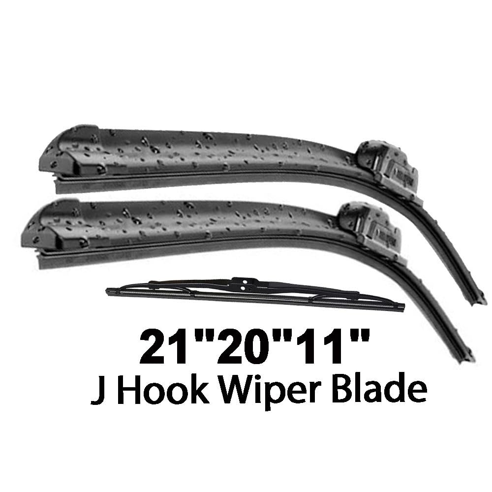Zestaw piór wycieraczek przednich tylnych do CRV CR-V MK2 2001-2006, pióra wycieraczek gumowe części do czyszczenia szyb 21"20"11"