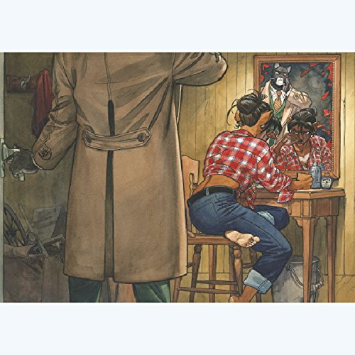 Poster Miroir Guarnido 40x50 cm pour salon élégant et moderne