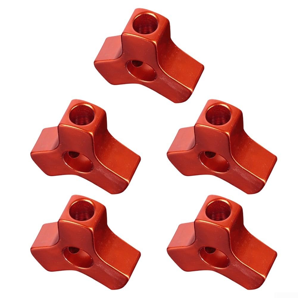 5 PCS Tent Pole Connector, Aluminum Alloy Tent Pole Connector 3-Way Tent Pole Hub, For 8.5mm/9.5mm Tent Pole(8.5mm)