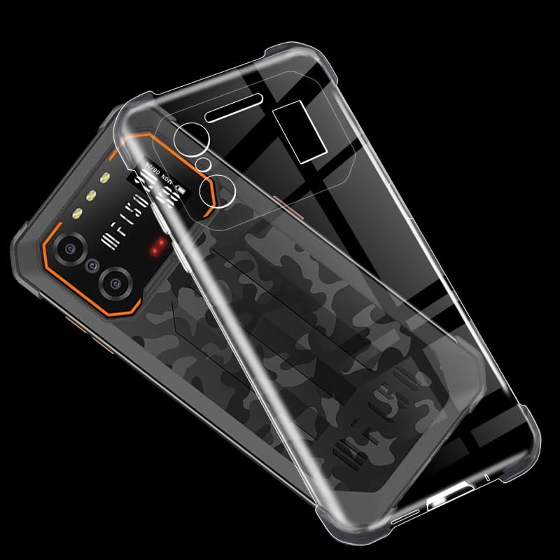 AQGG Cover per IIIF150 B2 Ultra (6.78), Custodia TPU in Silicone Flessibile Morbida e Sottile, Trasparente Antiurto Morbido Bumper Protettiva Case per IIIF150 B2 Ultra - XT46