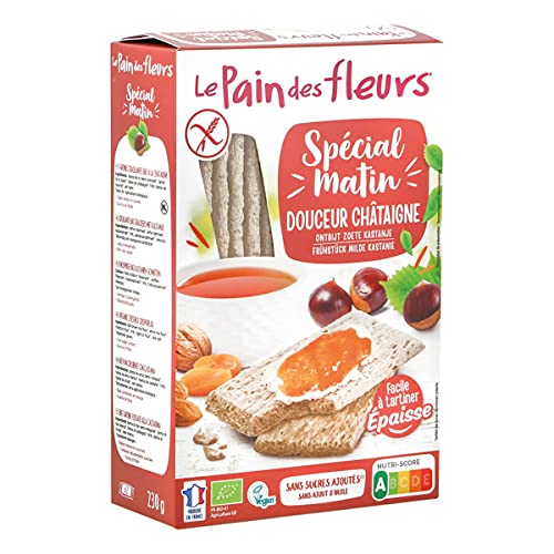 Le Pain Des Fleurs Tostada Castaña Special Matin 230 Gr