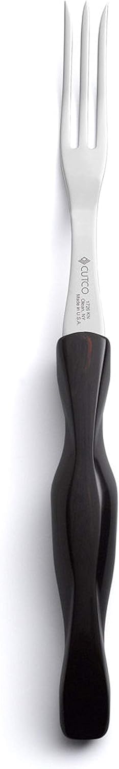 CUTCO Model 1726 Turning Fork Classic Dark Brown Handle"Black" in factory-sealed plastic bag.