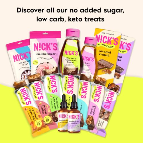 N!CK'S Protein Wafer Bar Vanilla| 25% Protein (10g) 203 Calories | Low Carb Cookie Bar Snack with No Added Sugar, Gluten Free (24 bars x 40g) - image 7