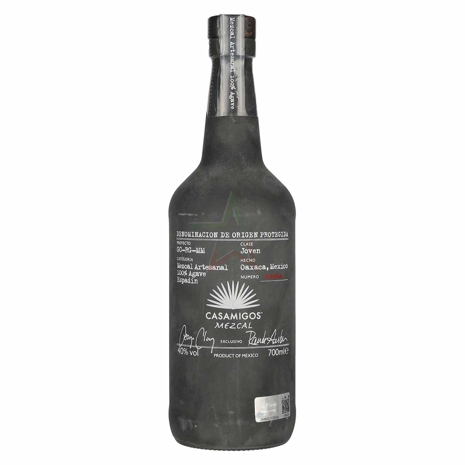 Casamigos Mezcal Joven 100% Agave Espadín 40,00% 0,70 lt.