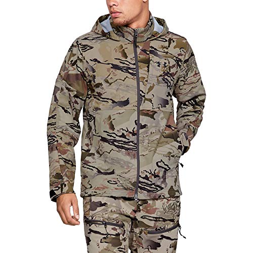 Under Armour Men's RR Infil Windstopper Jacket, Ua Barren Camo (999)/Black, Small