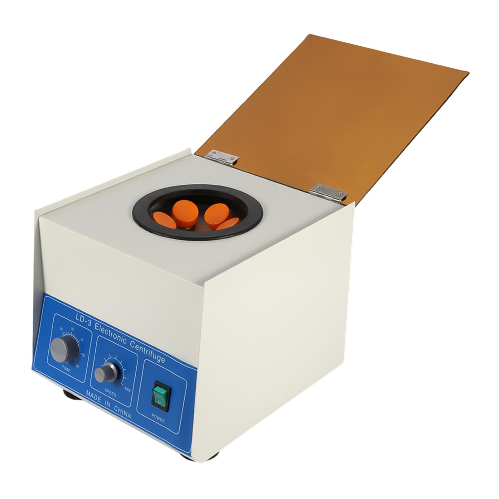Electric Benchtop Centrifuge Machine,Laboratory Desktop Centrifuge Practice Machine,6X50Ml US Plug,4000rpm
