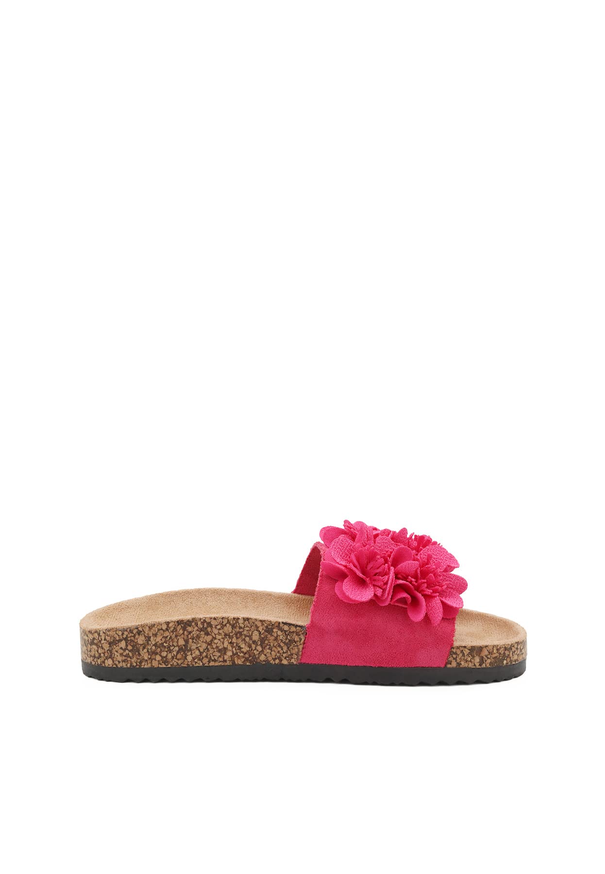 QUEEN HELENA Ciabatte a Fascia con Fiori Estive Donna R242