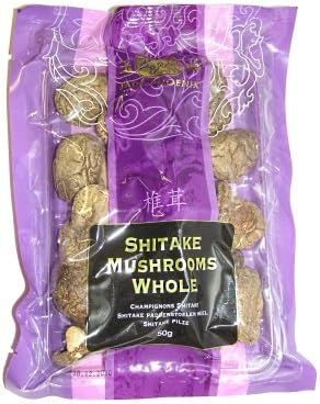 Shiitake Mushrooms Whole 50g
