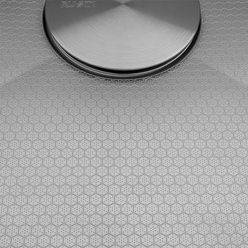 Image of Ruvati Hex Bottom 30-inch Scratch Resistant Embossed Texture Kitchen Sink Stainless Steel - RVH7630