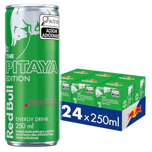 Pack de 24 Latas Red Bull Energético, Pitaya, 250ml
