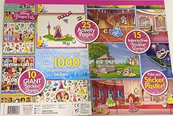 Paperback D Princess Giant Sticker Activity Pad with Lenticular Sticker (Clubs) Book