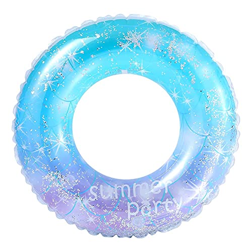浮き輪 大人用 浮輪 子供用 うきわ 水遊び用 キラキラ 持ち手付き O型 星空タイプ スイミング 夏休み 旅行