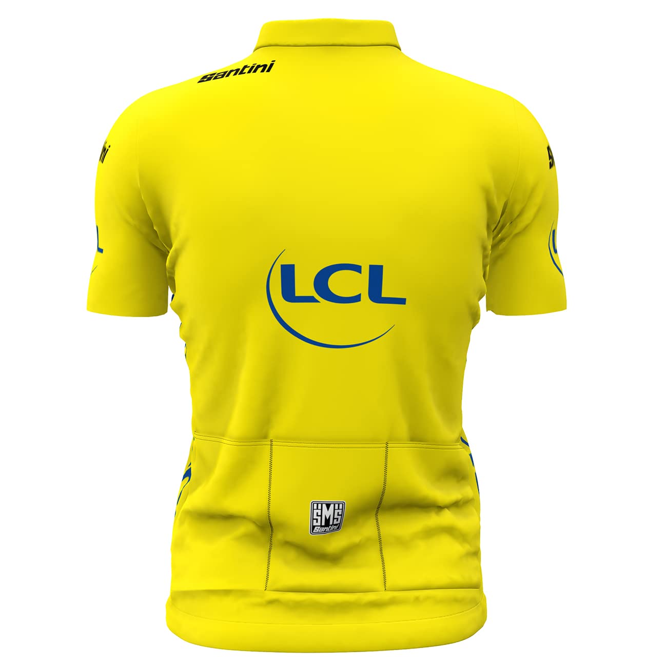 Santini Maglia Ciclismo Road Leader Giro di Francia (XL, Giallo)