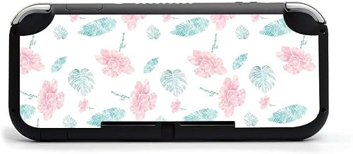 Miniatura 2 de MightySkins Skin compatible con Nintendo Switch Lite Papel Flores Cubierta protectora de vinilo duradera y única Fácil de aplicar quitar y