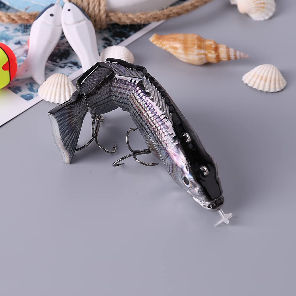 Cebo Artificial electrónico Inteligente, Wobbler, pez, natación automática, señuelo de Pesca robótico