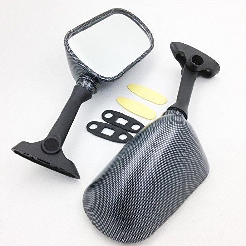 SMT-OEM Style Mirrors Compatible With 2004 2005 Suzuki Gsxr 600 Gsx-R750 Gsxr600 Carbon [B00RNISJIC]