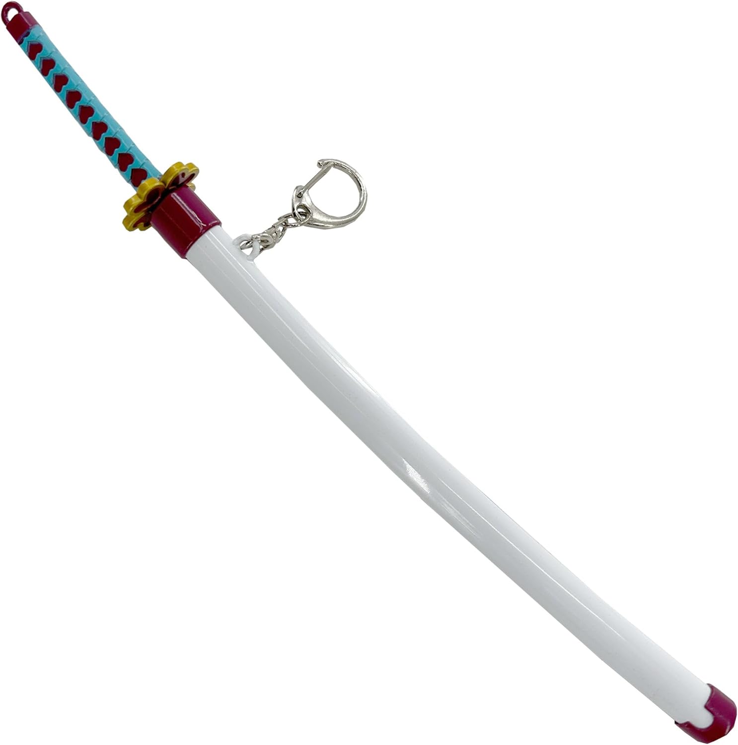 MedievalDepot Spring Action Popup Mini Katana Keychain – Overall 9”