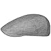 Produktbild Stetson Herringbone Leinen Flatcap Herren Flat Cap mit UV-Schutz 40 Baumwollfutter Made in EU Frühjahr Sommer grau 59 cm