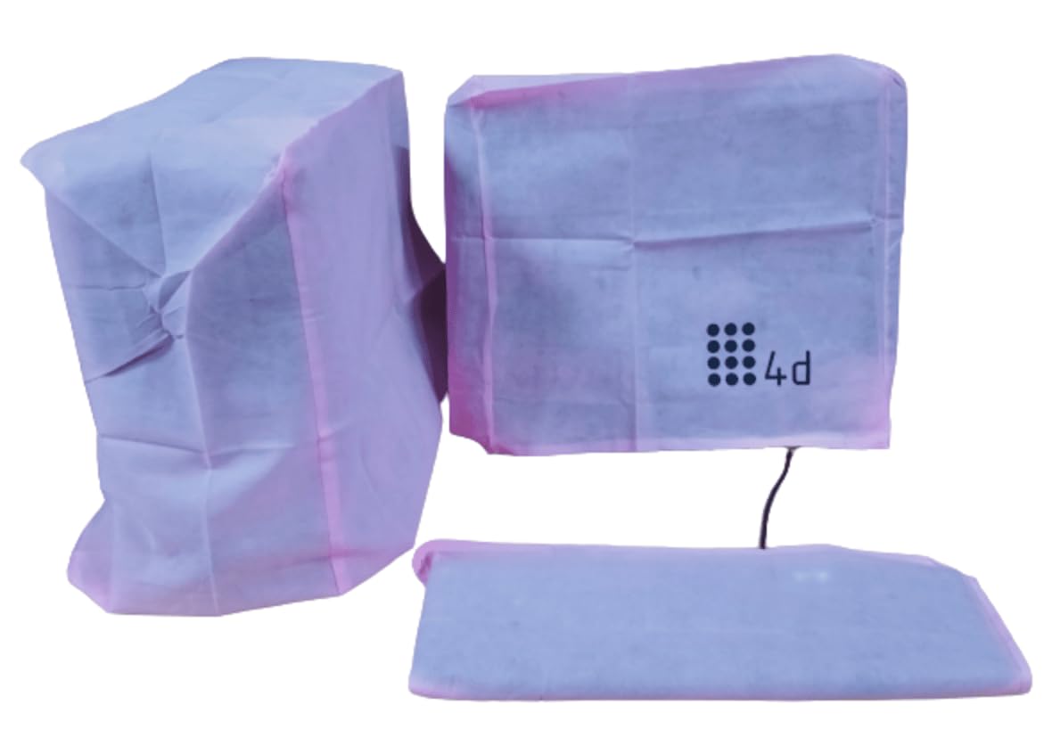 Non Woven Computer Dust Cover for “upto 19 inches” Monitor, CPU & Keyboards (Set Of 3 Covers) – Pink