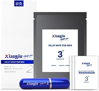 Delay Spray for Men 2nd Generation Bundle with Delay Wipes 3 PCS 3rd Generation