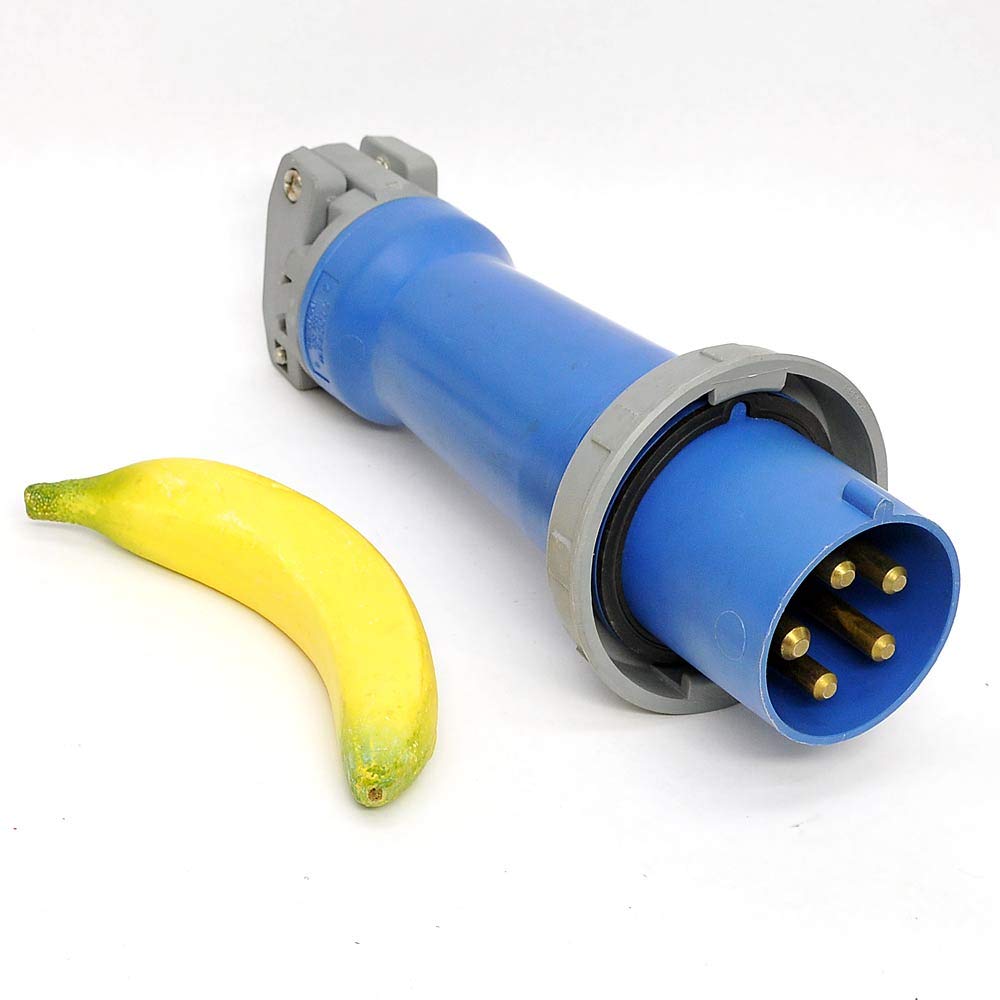 Hubbell HBL5100P9W AC Plug IEC60309 5100P9W Male IEC 309 Pin