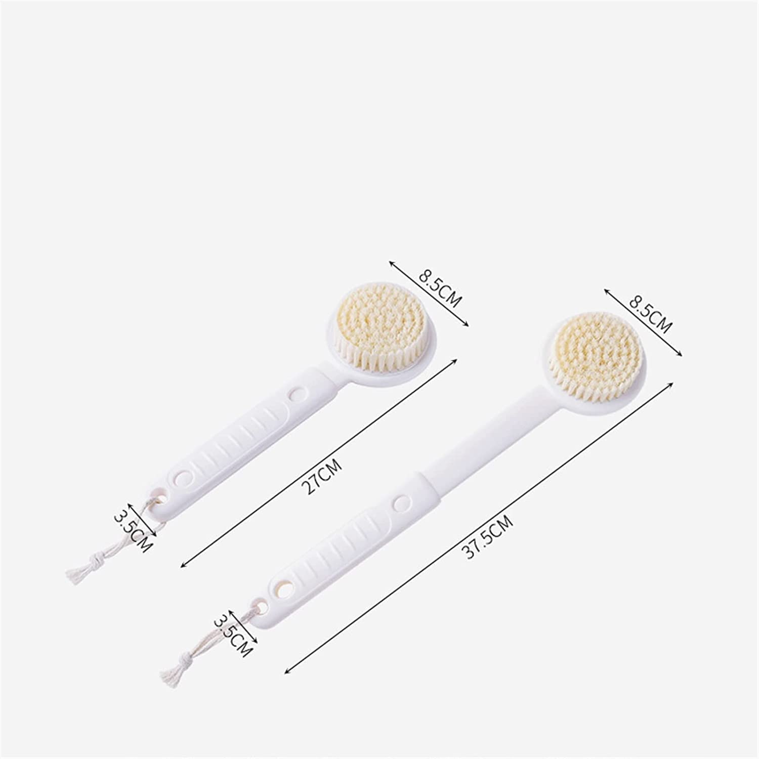 Telescópico Mango Largo Baño Cepillo Cuerpo Soft Scrub Massager Ducha Scrubber Cuerpo Limpieza Cepillo Exfoliación Accesorios de baño