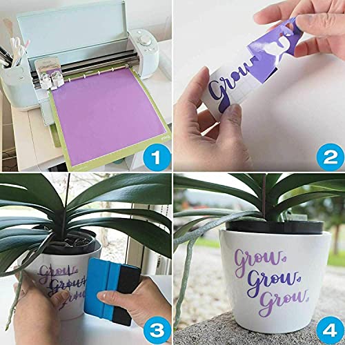 Kassa permanente adesivo vinile - Set di 60 fogli