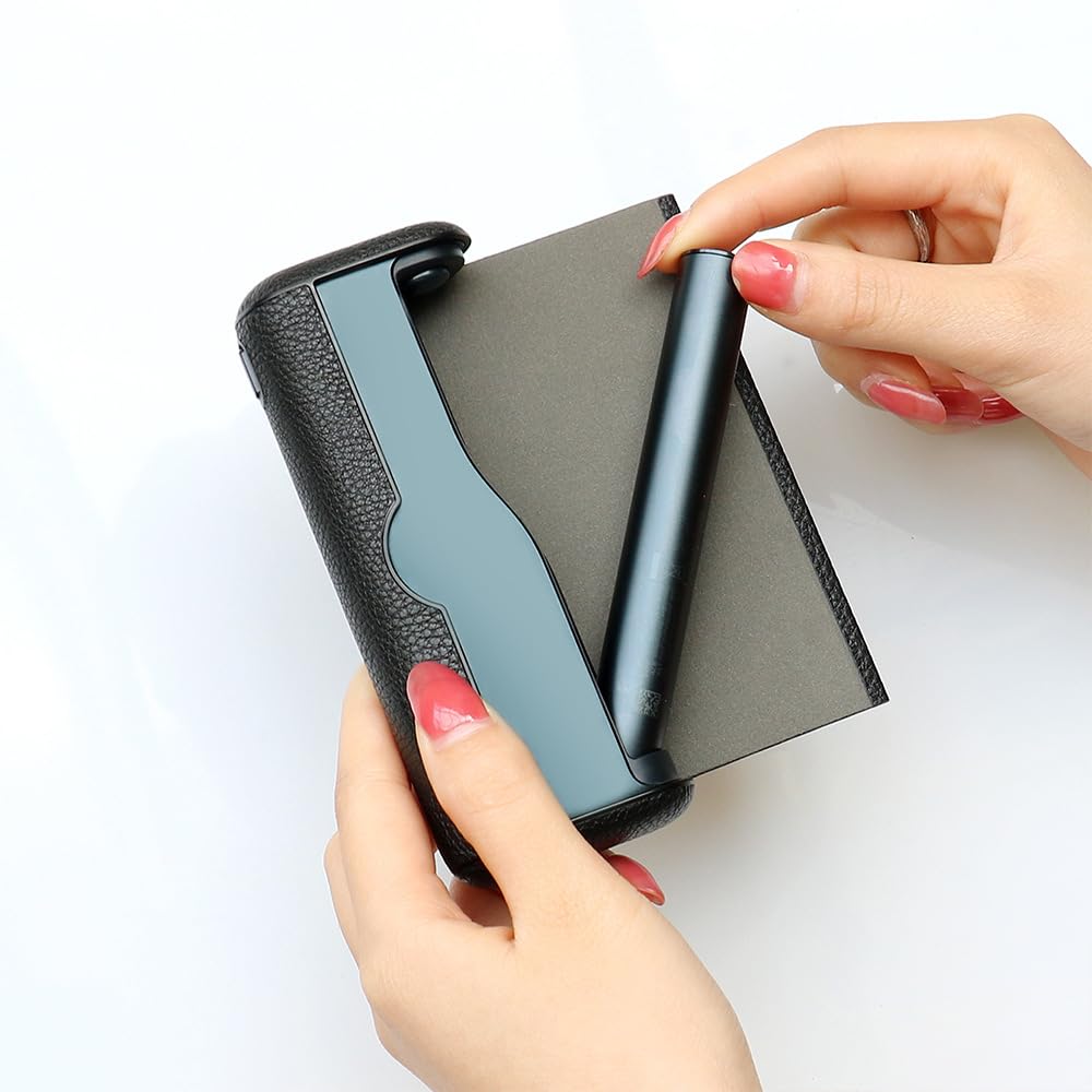 Custodia Protettiva In Pelle PU Per ILUMA E ILUMA PRIME - Design Elegante, Grigio - Foto 10