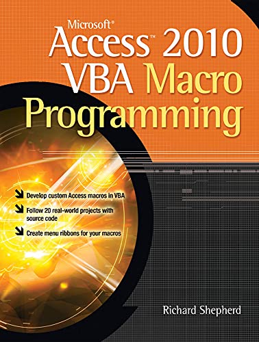 Microsoft Access 2010 VBA Macro Programming view 2