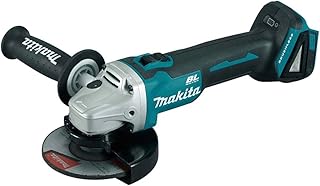 Makita DGA504Z - Mini-meuleuse à batterie 18V lithium-ion 125 mm BL seule machine sans chargeur ni batterie 60 x 450 mm,Noir
